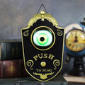 Luminous One Eyed Doorbell Haunted Decorations Creepy Eyes Horror