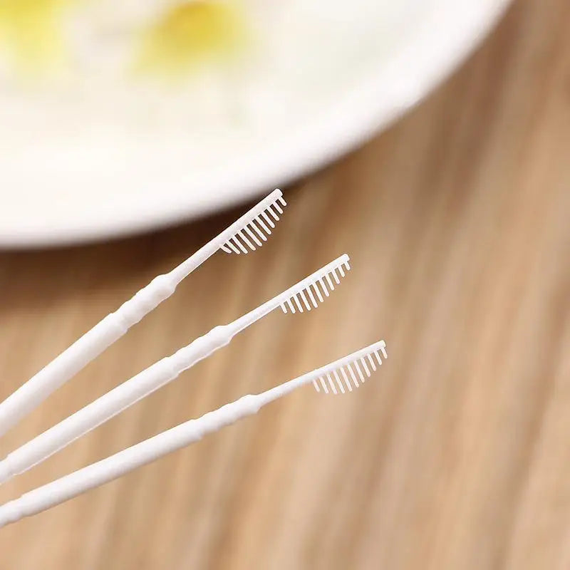 240-Pc Disposable Plastic Toothpicks | Interdental Picks Box