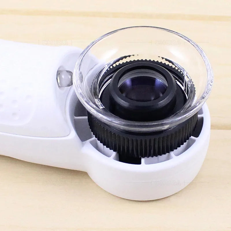LED Handheld Magnifying Glass for Jewelry – High Magnification