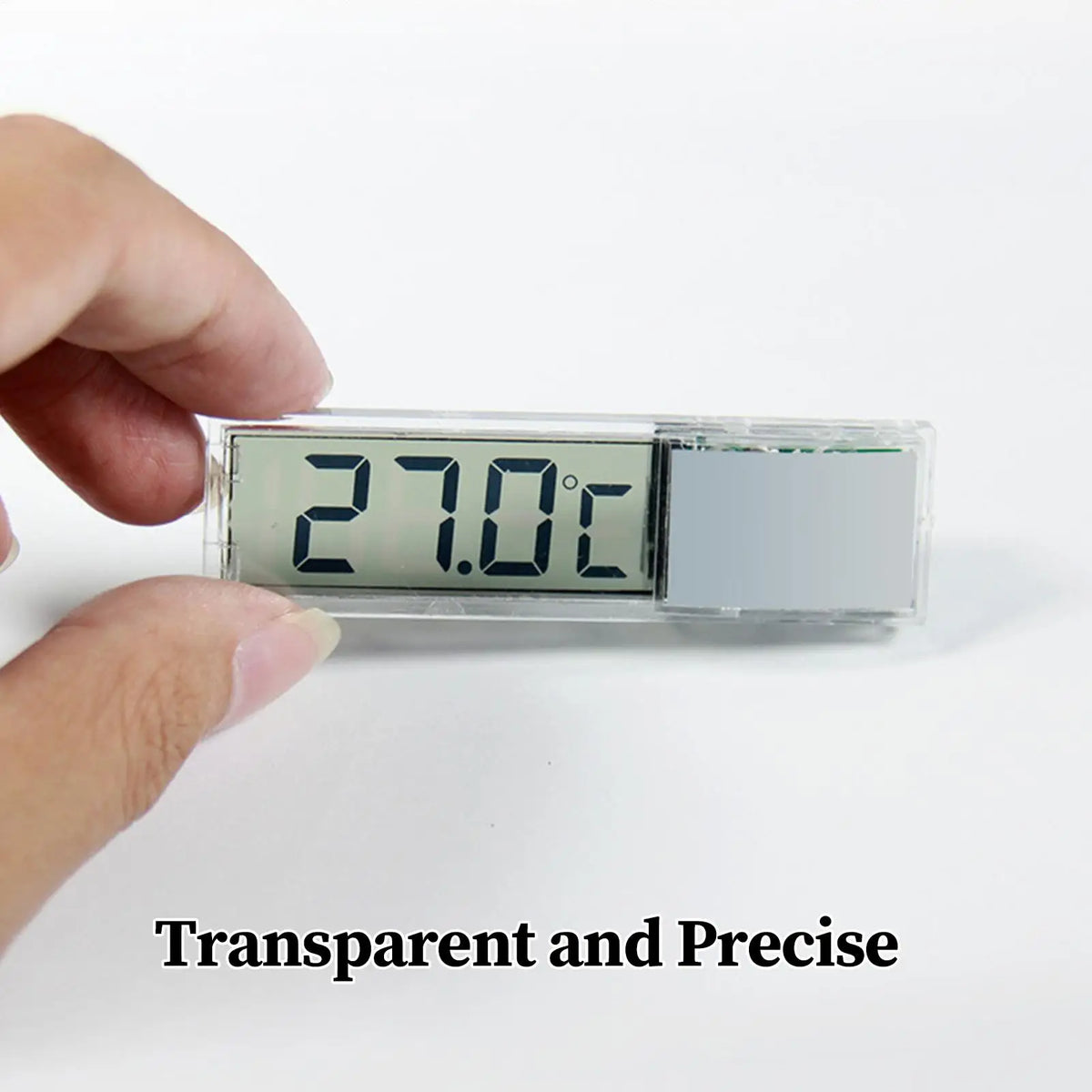 Digital Aquarium Thermometer – Large LCD, Suction Cup Mount