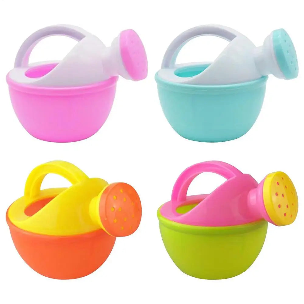 Baby Bath Toy Colorful Plastic Watering Can Pot Beach Play Sand