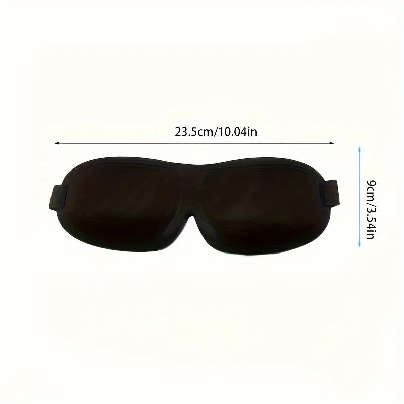 Unisex Sleep Mask 3D Light Blocking Eye Comfortable Polyester Ideal