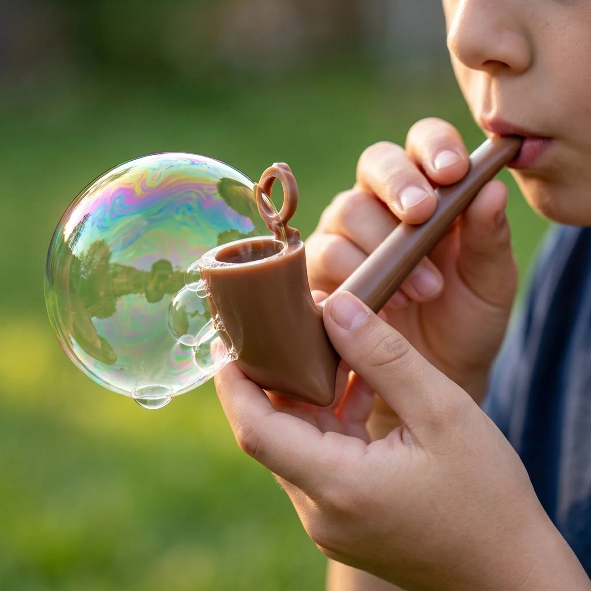Vintage Wizard Pipe Bubble Blower – Retro Novelty Fun Gift