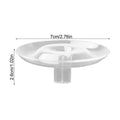 10-Piece Transparent Floating Floral Stem Holders for Vases