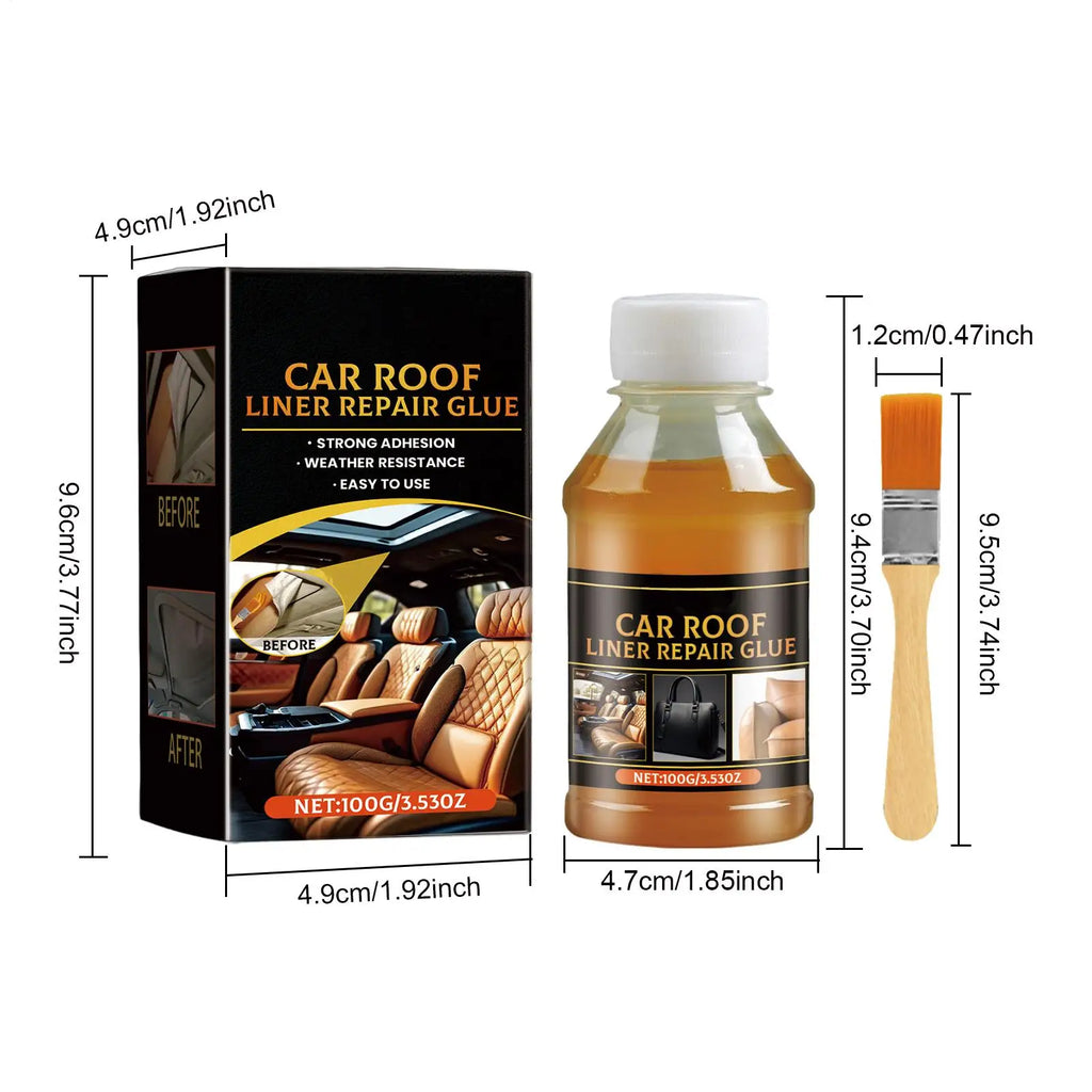 Car Roof Liner Repair Glue 100ml | Fabric & Leather Adhesive
