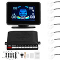 Car Parking Sensor Reversing Radars System Front Rear Support Sound