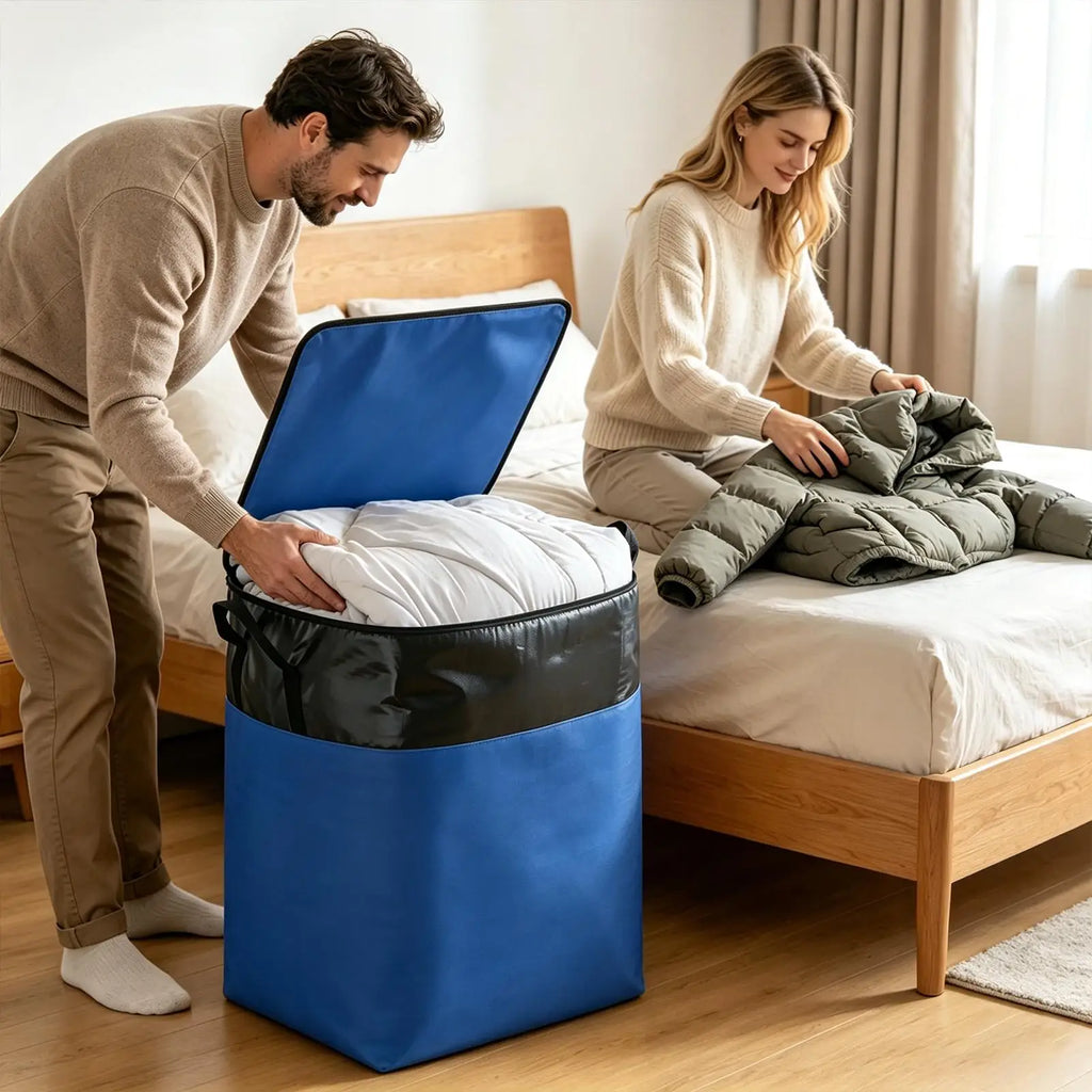 140L Heavy Duty Moving Bags – Large Clothes Storage Bags