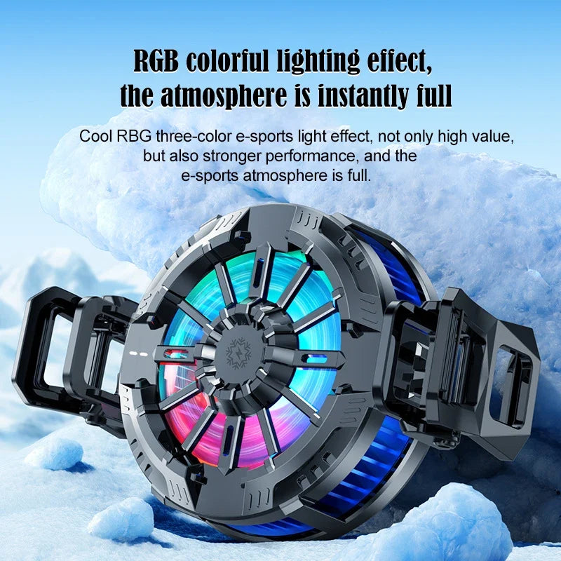 Phone Cooling Fan Mobile Radiator Cooler Games Water