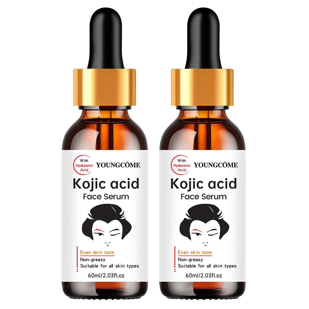Kojic Acid Facial Serum Even Skin Tone Non-greasy Hydration