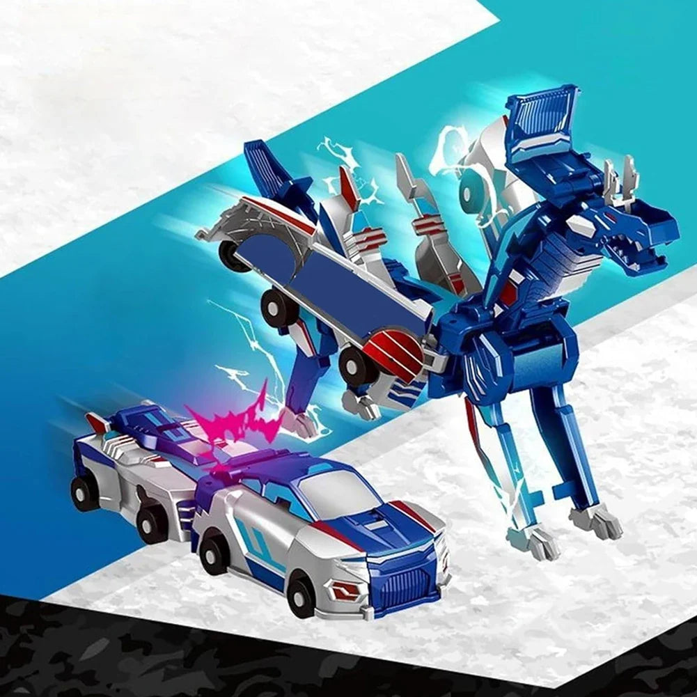 Unicorn Transformer 2-in-1 Magnetic DIY Car Toy for Kids