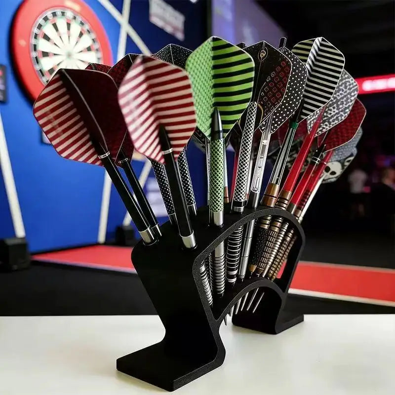 27-Slot Dart Cabinet Holder – Dart Storage Organizer for Players