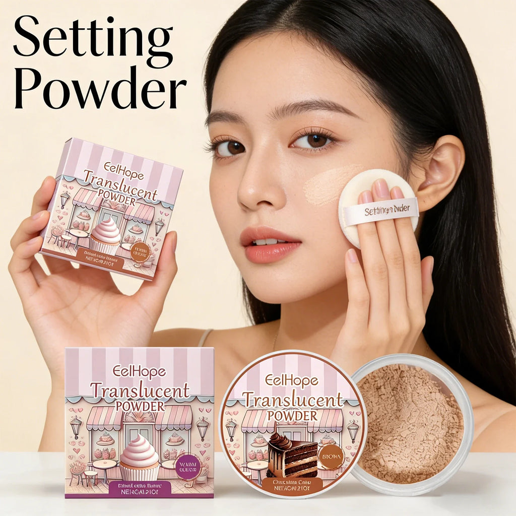 Eelhope Oil Control Loose Setting Powder – Matte Finish 6g