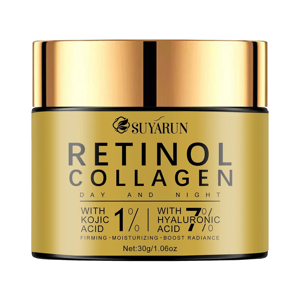 Retinol Moisturizer – Kojic Acid & Hyaluronic Acid Day & Night