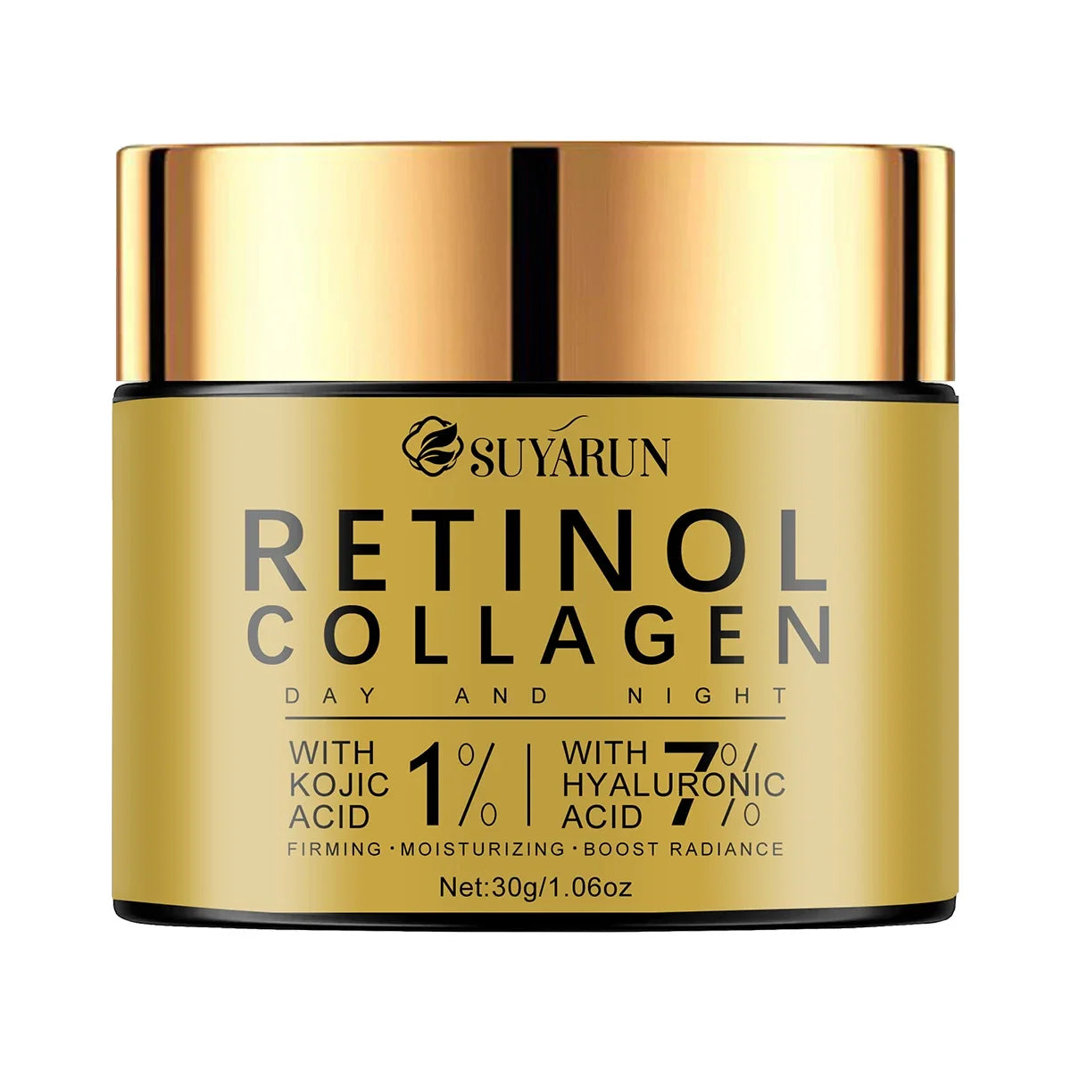 Retinol Moisturizer – Kojic Acid & Hyaluronic Acid Day & Night