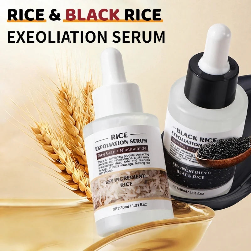 Black Rice 2-Piece Travel Skincare Set – Exfoliate & Cleanse