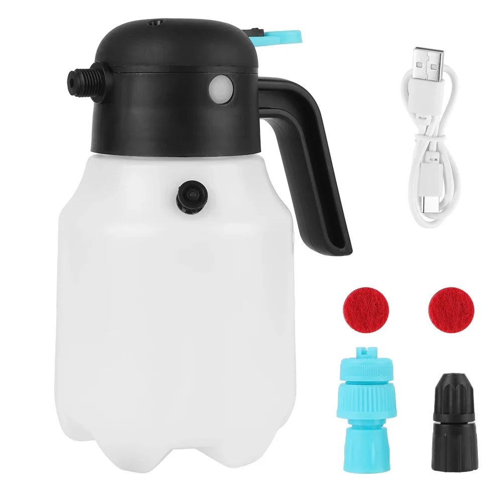 1.8L Manual Foam Sprayer Bottle for Car Washing & Cleaning