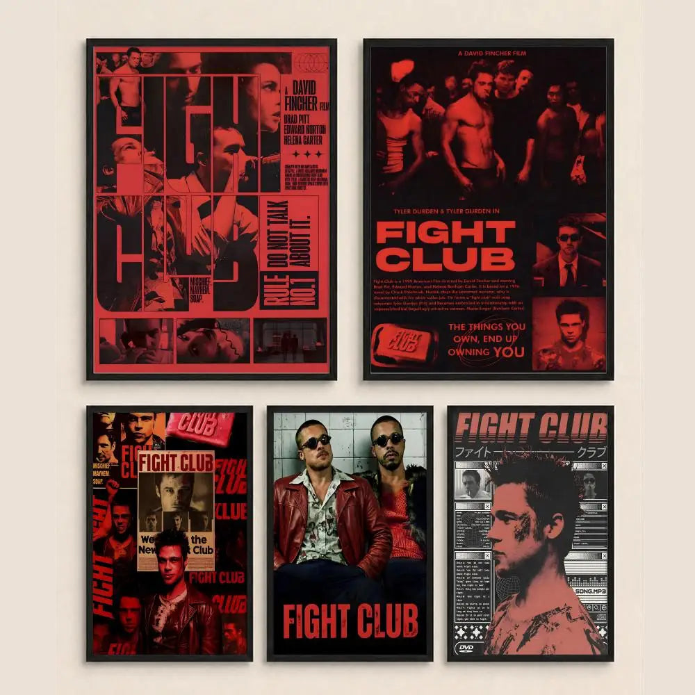 Fight Club Movie Poster – HD Wall Art Print | Home Decor