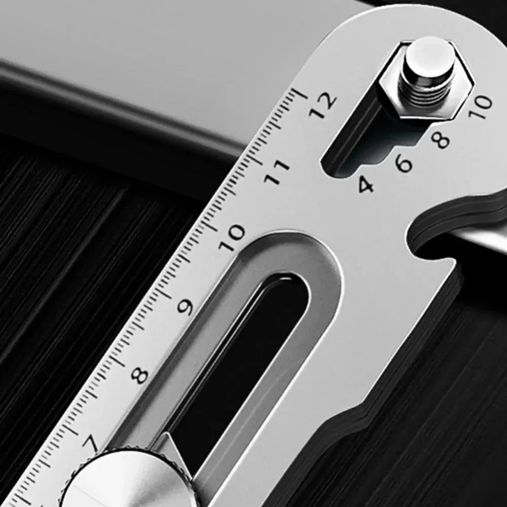 6-in-1 Retractable Utility Knife | Stainless Steel 18mm Blade