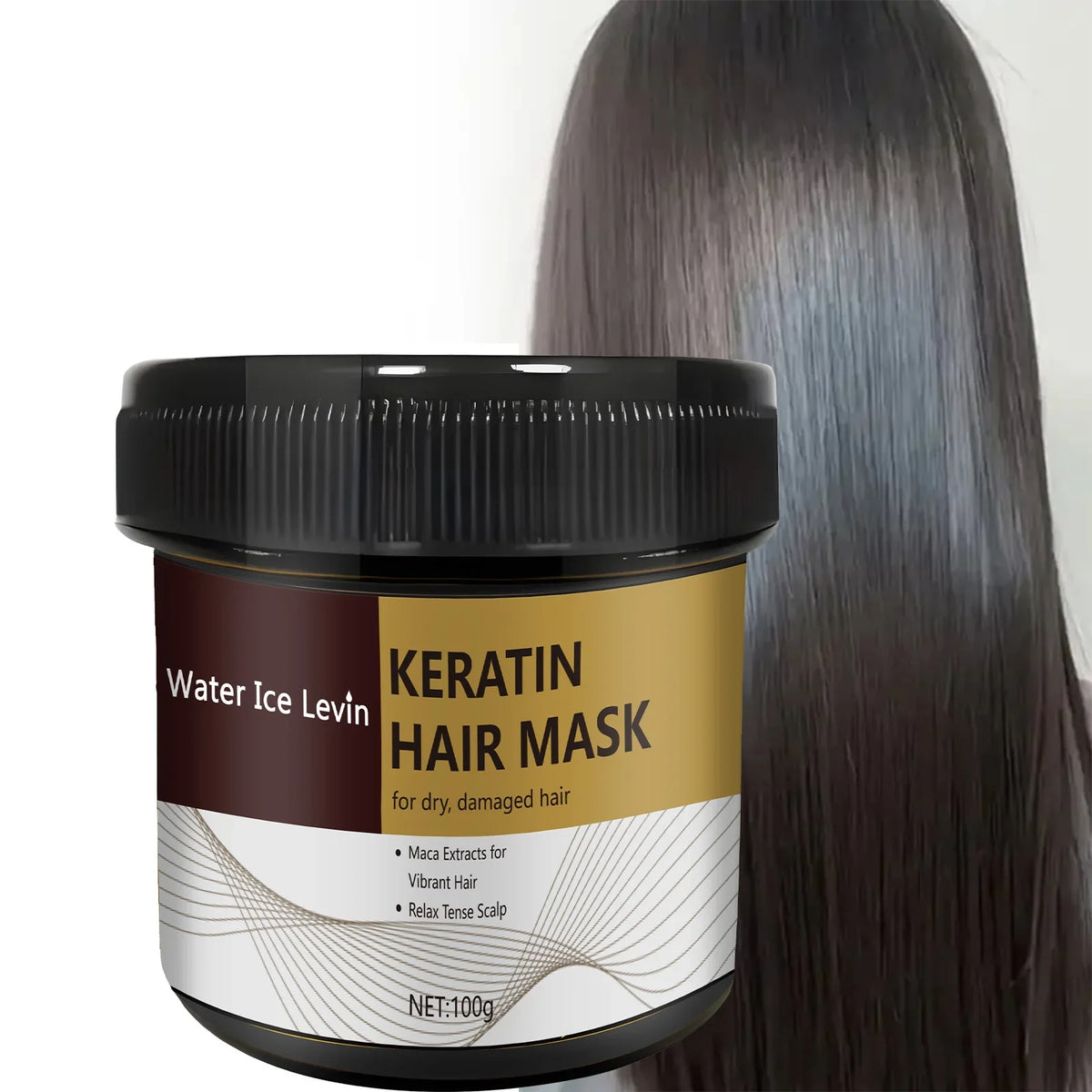 Keratin Hair Mask – Smoothing, Nourishing & Frizz Control 100g