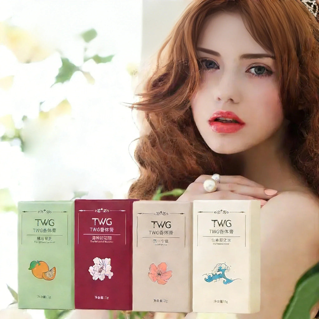 Portable Solid Fragrance Body Cream – Long-Lasting Natural Scent