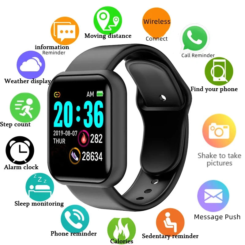 CHAONB D13 Smartwatch – Fitness Tracker & Sleep Monitor