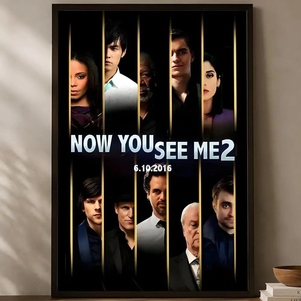 Now You See Me Movie Poster – Self-Stick HD PVC Wall Art
