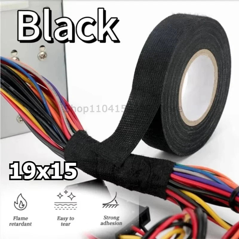 Flame Retardant Flannel Tape – Auto Wiring Harness 9–25mm