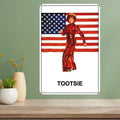 Tootsie Classic Movie Metal Poster Sign | Retro Wall Decor