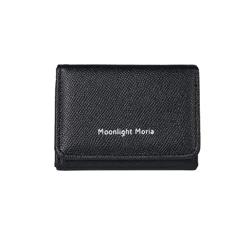 3-Fold PU Leather Card Holder Wallet | RFID Multi-Slot Purse