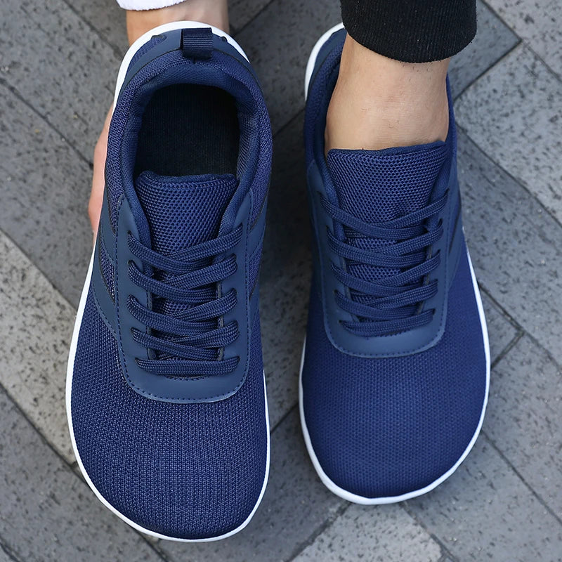 ZULIWAGN Wide Fit Mesh Walking Shoes – Lightweight Sneakers