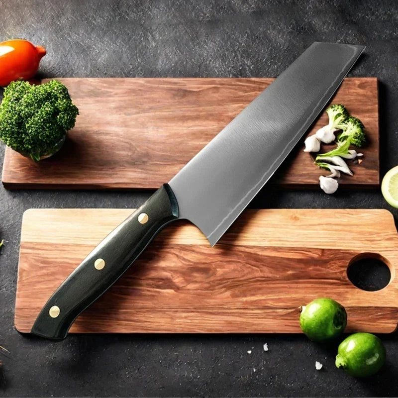 Kiritsuke Chef Knife 17cm 9Cr18MoV Steel – Japanese Style