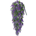 70cm Artificial Lavender Hanging Vines – 2 Pack | Home & Garden