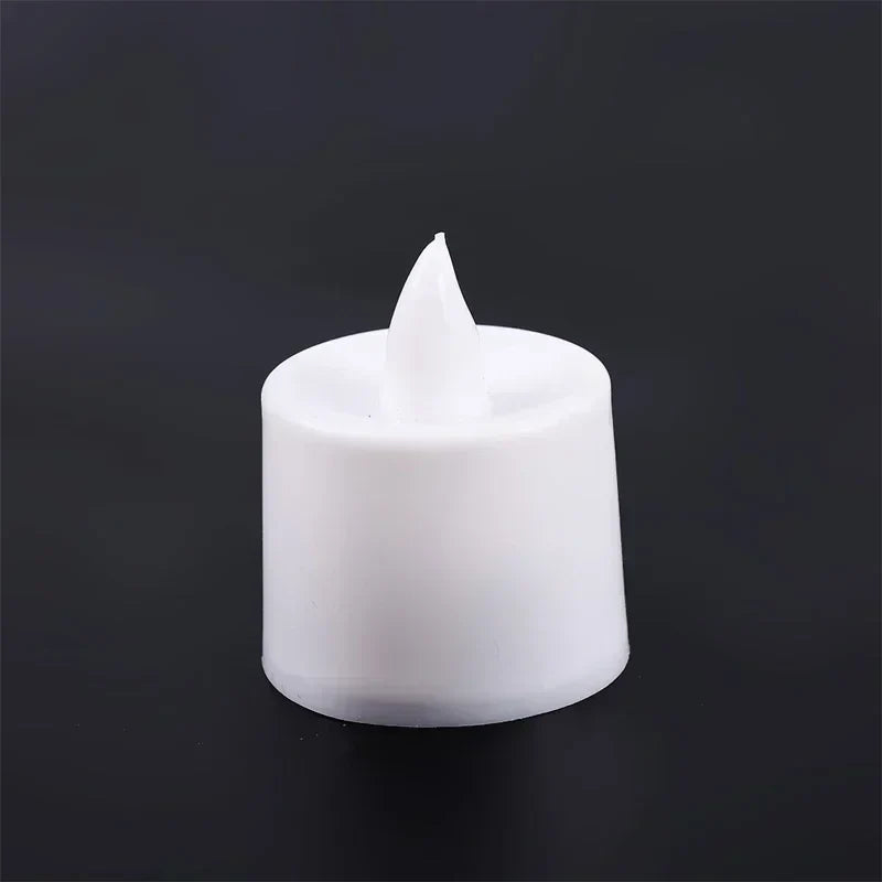 Flameless LED Tea Light Candles Set of 6 – Battery Included