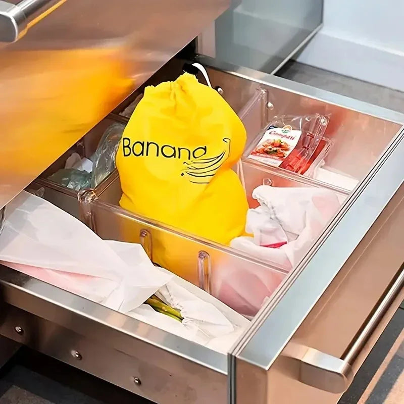 Banana Bundle Preservation Bag – Oxford Fruit & Veggie Storage