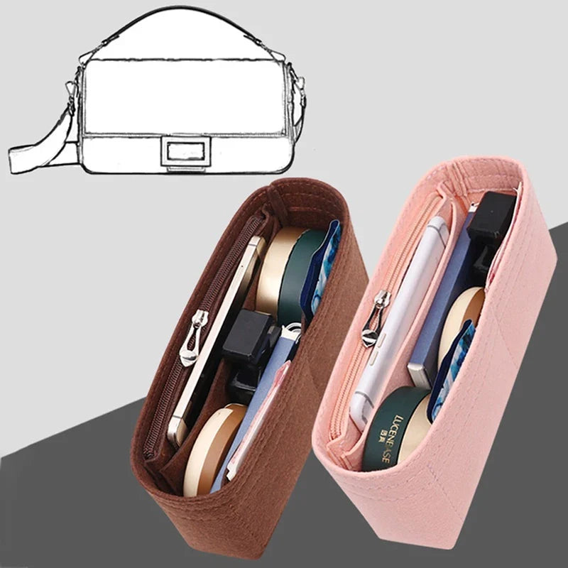 Felt Bag Organizer Insert – Multi-Pocket Handbag Liner