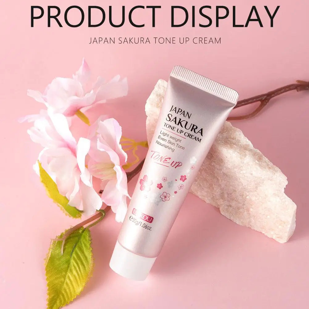LAIKOU Sakura Cherry Blossom Facial Cream – Collagen Moisturizer