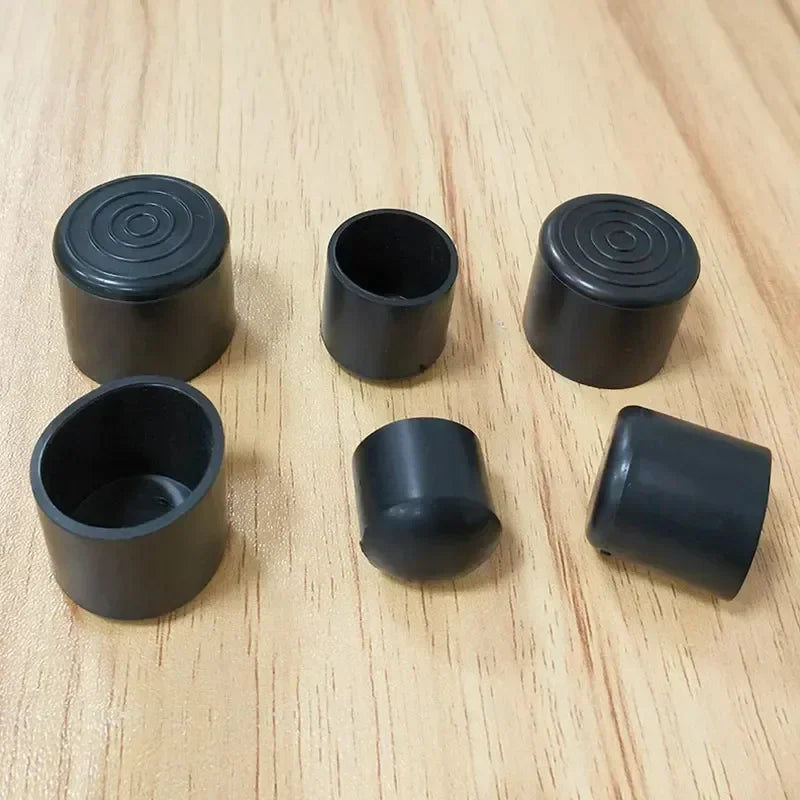 PVC Round Furniture Leg Caps | Anti-Skid Floor Protective Feet