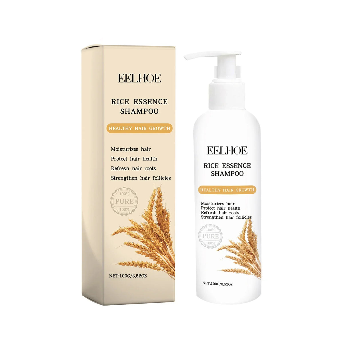 Eelhoe Rice & Rosemary Oil Shampoo – Hair Growth 100g