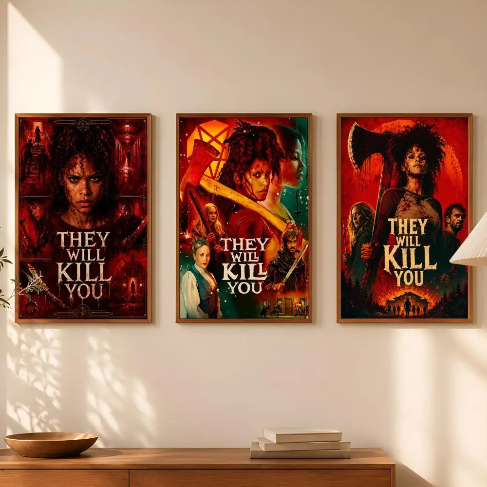 Self-Stick HD PVC Movie Wall Art Poster – Waterproof Home Decor