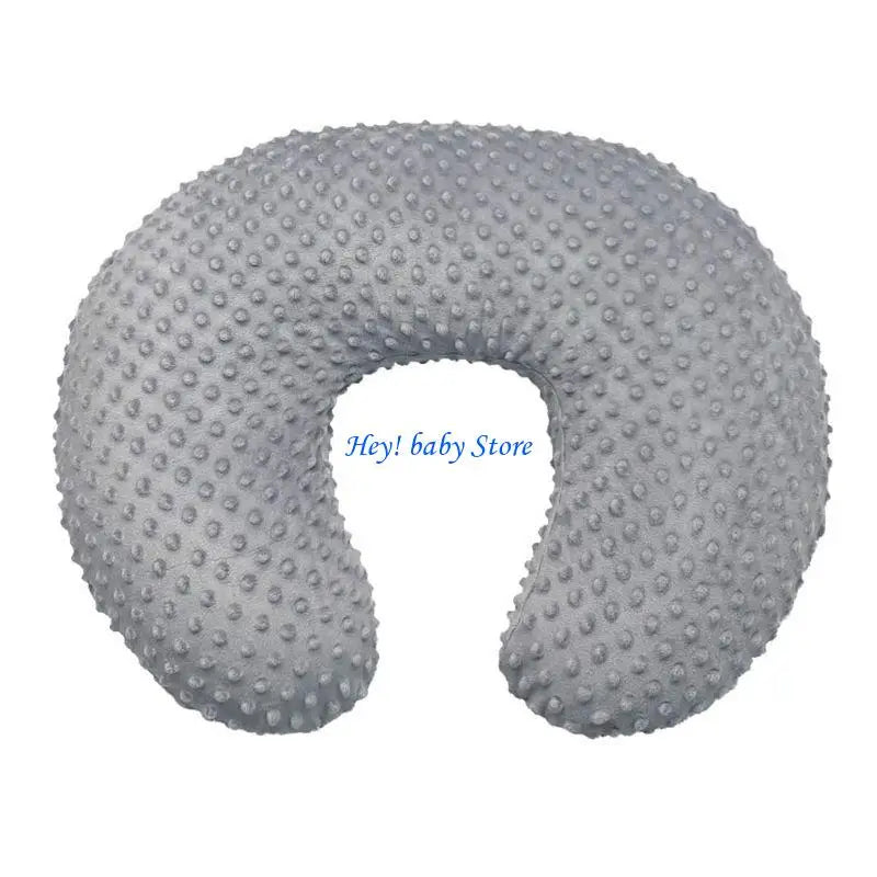 Nursing Pillow Cover Newborn | Soft Plush, Removable & Washable