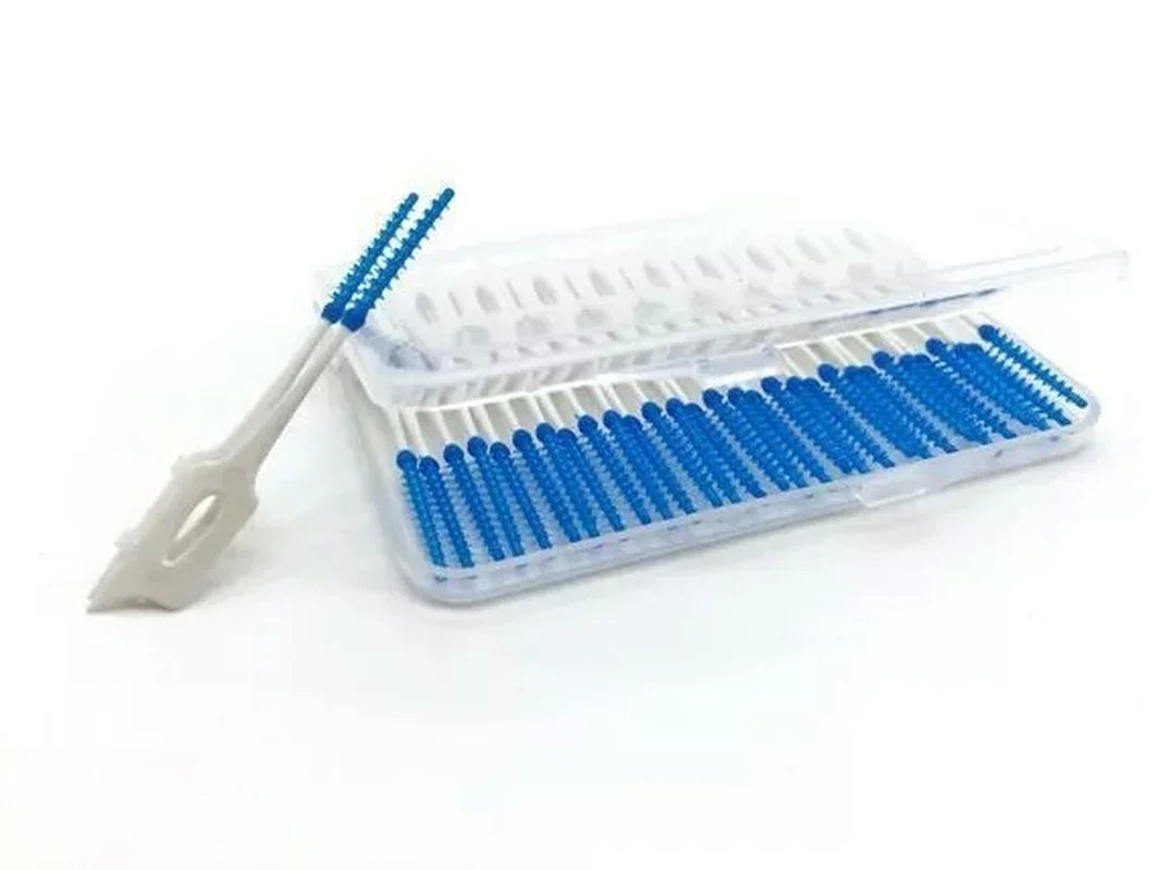 Soft Silicone Interdental Brushes 40 Pack – Teeth & Gum Care