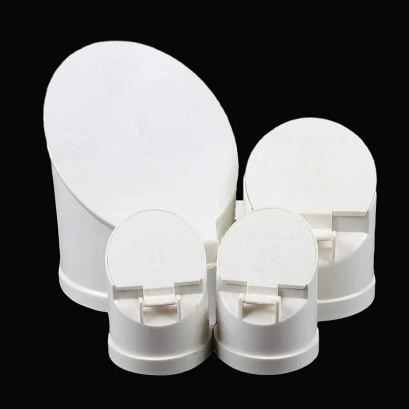 PVC Floor Drain Valve 50–160mm | Anti-Odor & Anti-Rat Cover