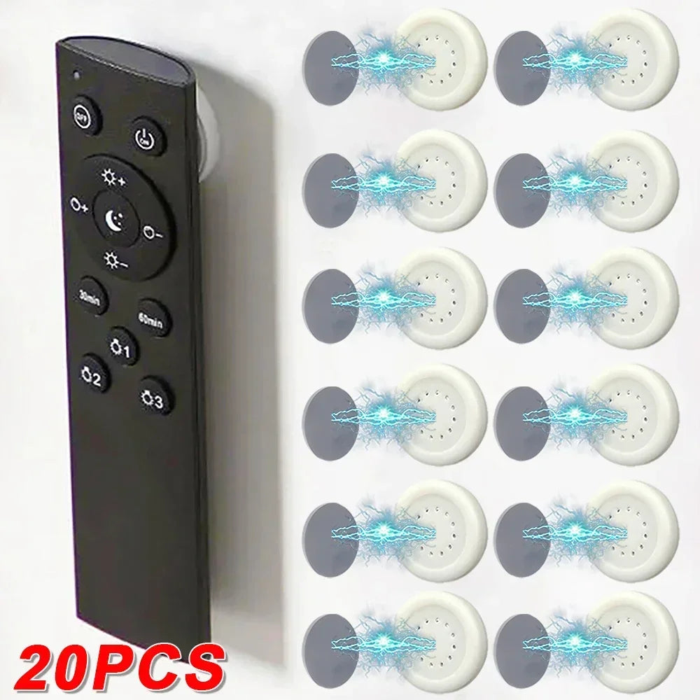Magnetic Key Holder Wall Hooks – Fridge & Cabinet Organizer