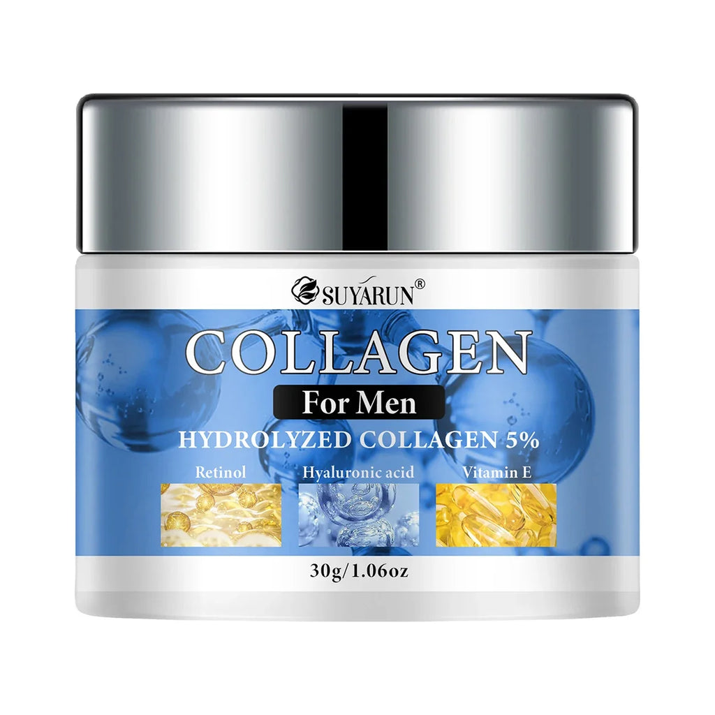 SUYARUN Collagen Men's Face Cream – Daily Hydrating Moisturizer