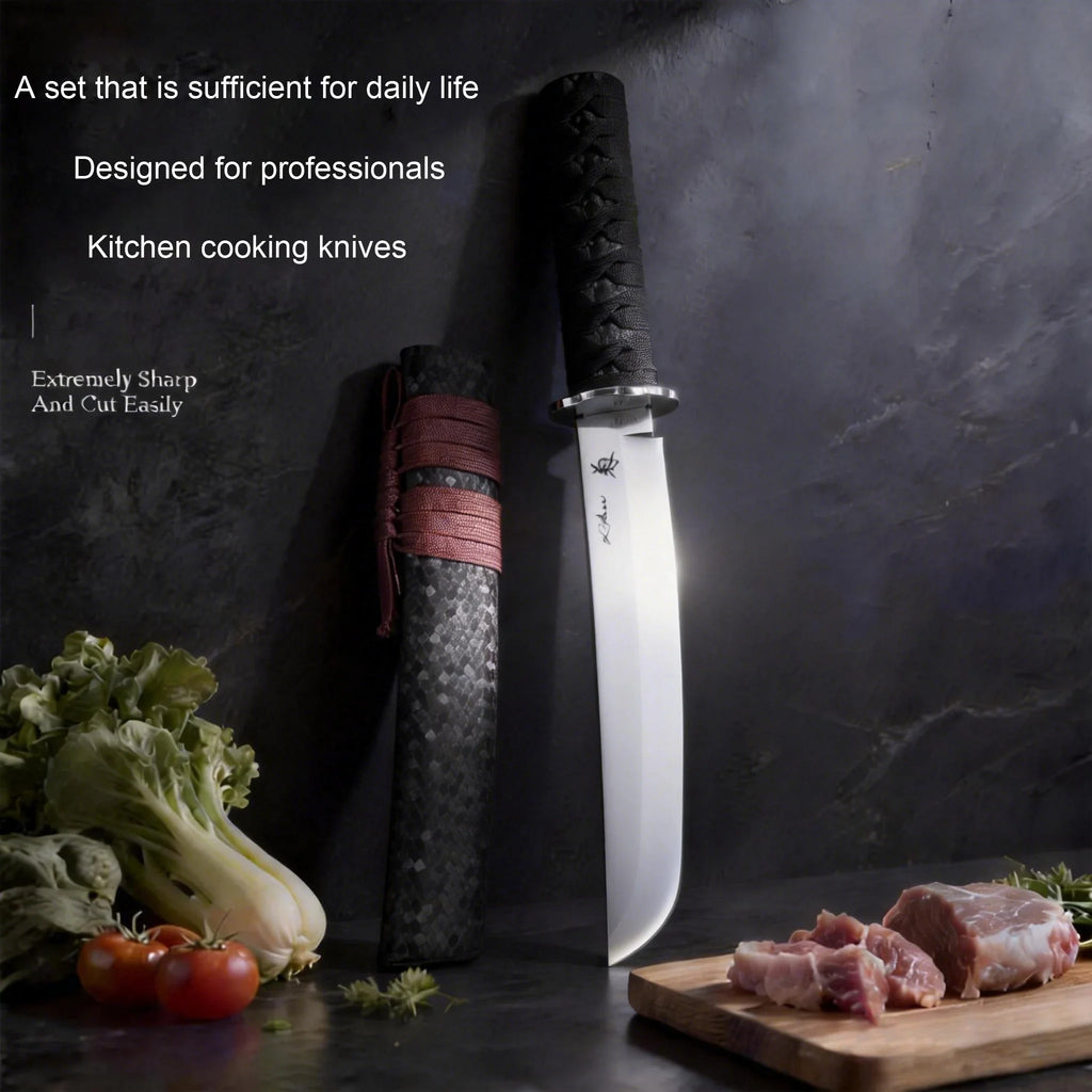 Professional Japanese Kitchen Knife – High-Hardness Steel Blade