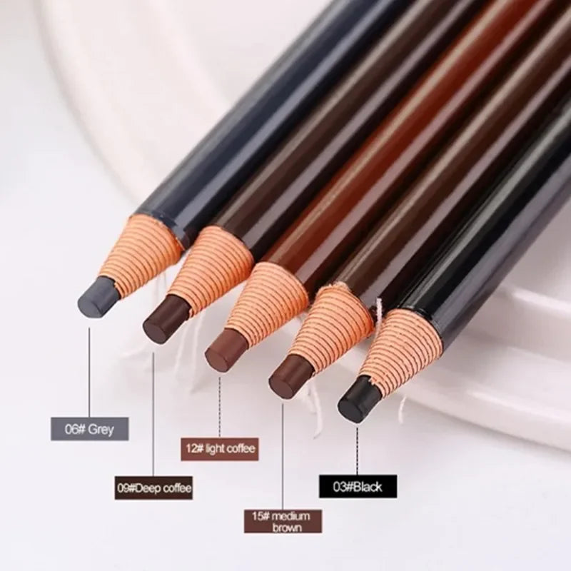 Waterproof Eyebrow Pencil Brown & Black | Long-Lasting Brow Pen