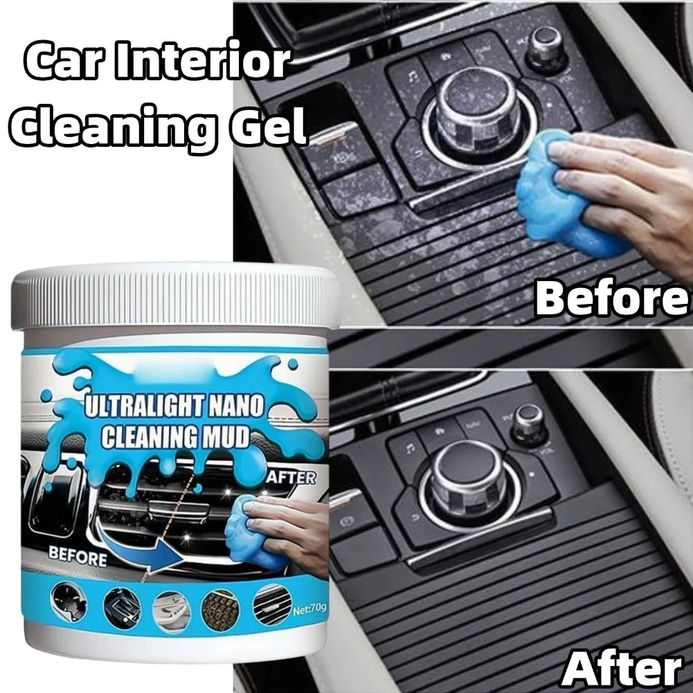 Nano Cleaning Gel 70g – Car Vents, Keyboard & Gap Dust Remover