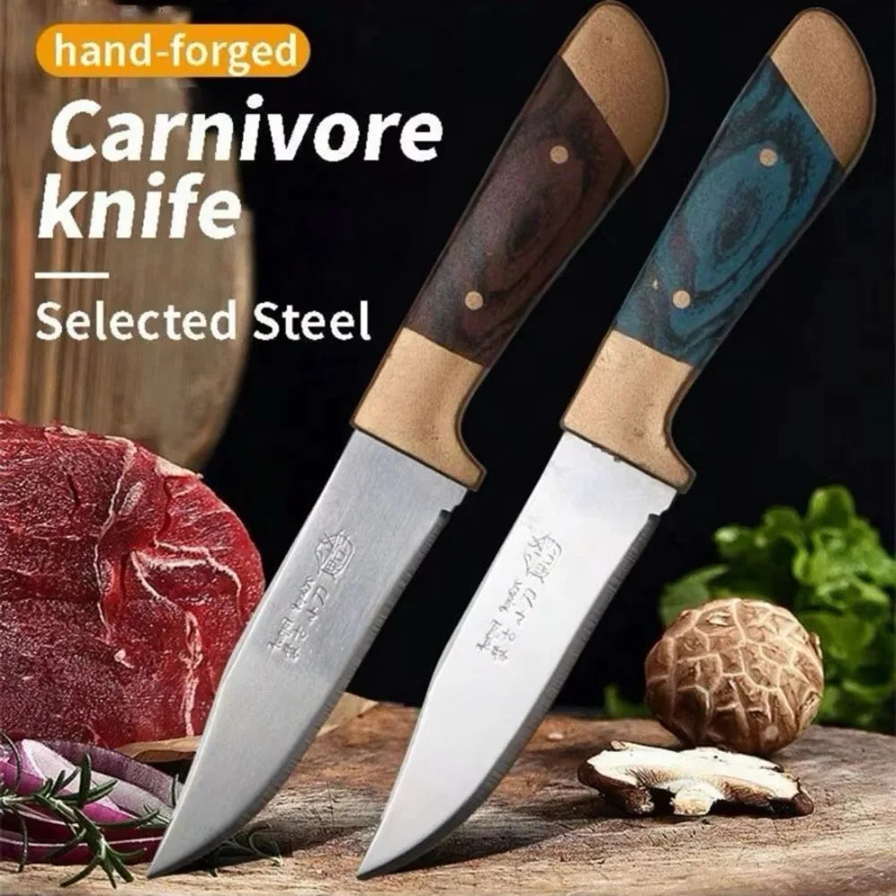 Mini Portable Stainless Steel Fruit & Steak Knife with Sheath