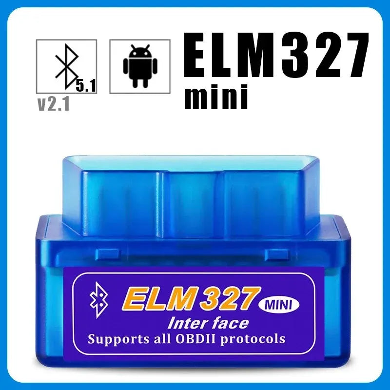 Mini Eml327 V2 1 OBD 2 Bluetooth Car Diagnostic-tools Android Scanner
