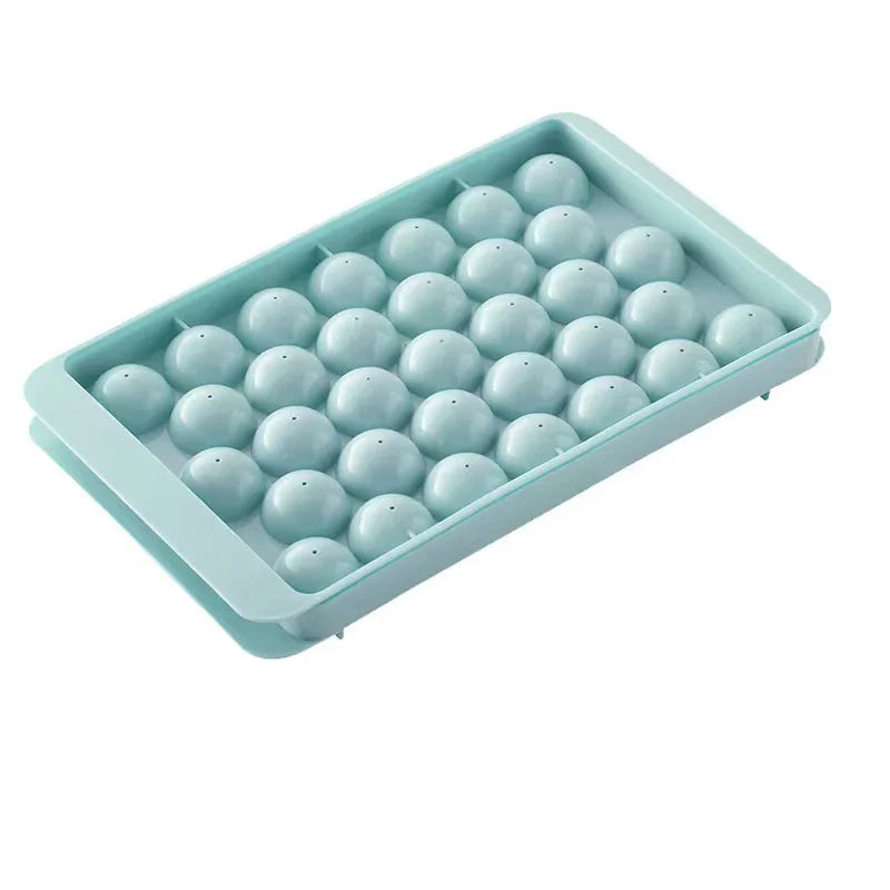 33-Ball Round Ice Cube Tray | Sphere Ice Mold for Whiskey